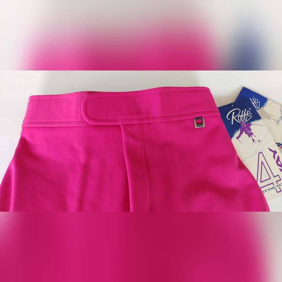 Roffe VTG 80s ski pants Barbie Pink sz 6 - Picture 3 of 16